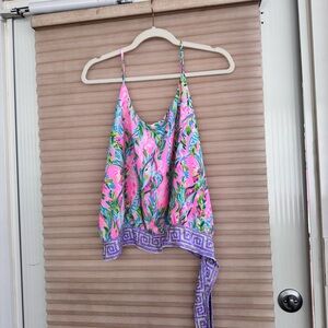 Lilly Pulitzer Pink and Blue Camisole